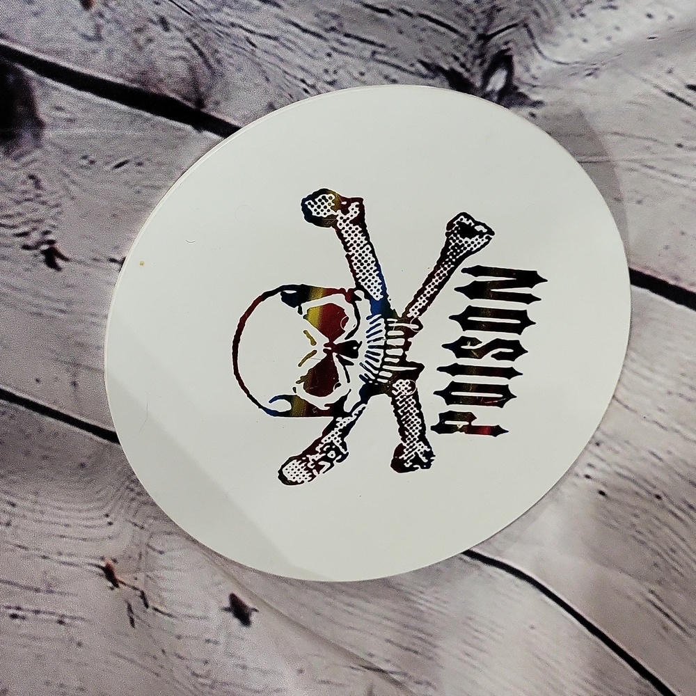 Poison Skull POG Display vintage